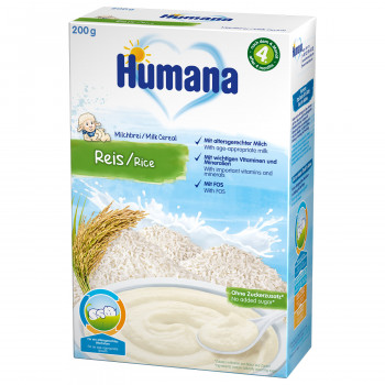 Humana mlečna kašica sa pirinčem 200g, 