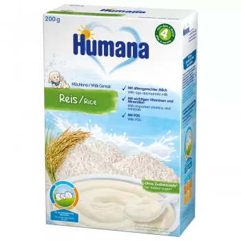Humana mlečna kašica sa pirinčem 200g, 