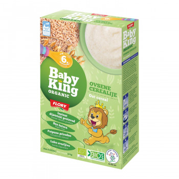 Baby king instant kaša ovas organic 200g 