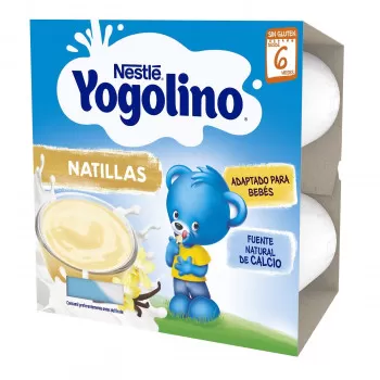 Nestle Yogolino mlečni desert vanila 4x100g 