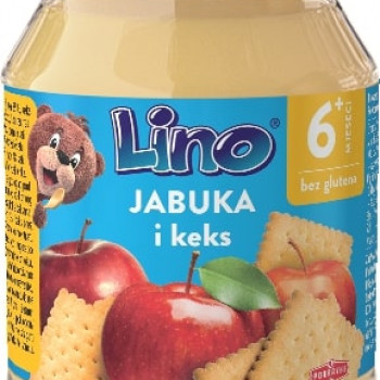 Lino kašica jabuka i keks 190g 