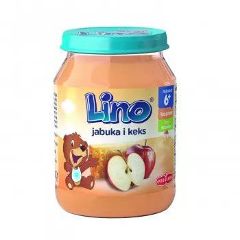 Lino kašica jabuka i keks 190g 