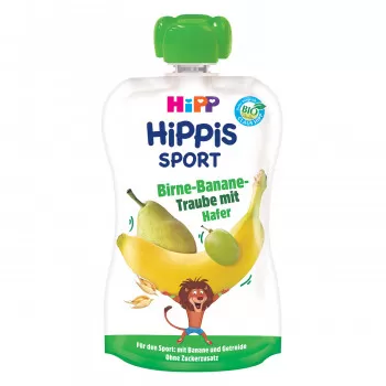 Hipp pouch kruška,grožđe, banana sa ovasom 120g 