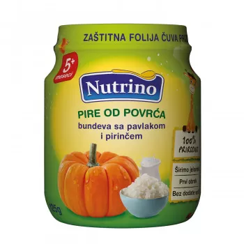 Nutrino kašica bundeva sa pavlakom i pirinčem 125g 