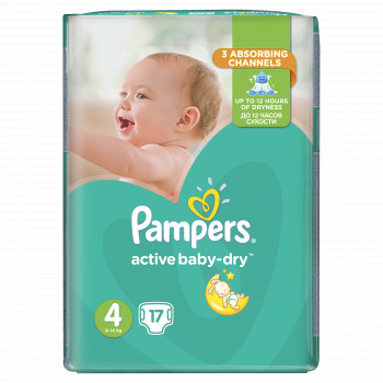 Pampers pelene RP 4 maxi 7-14kg 17kom