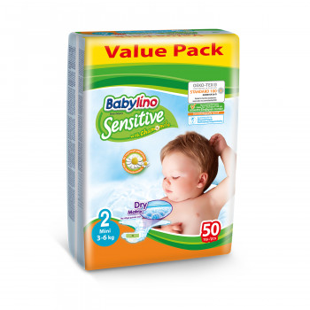 Babylino pelene sensitive VP 2 mini 3-6kg 50kom