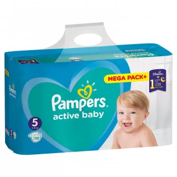 Pampers pelene MB 5 junior 11-16kg 110kom 