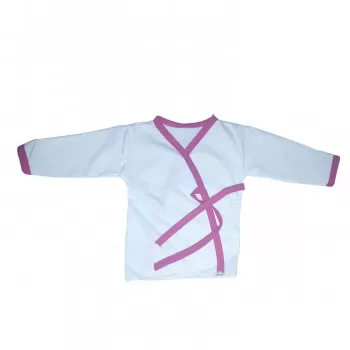 Lillo&Pippo benka,belo-pink 