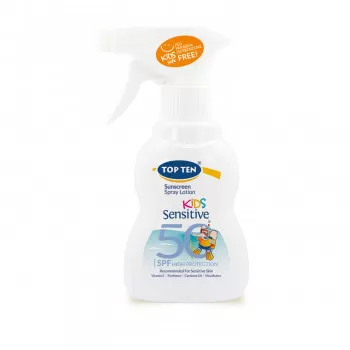 Top ten kids sens.losion za sun.sprej SPF50 200ml 