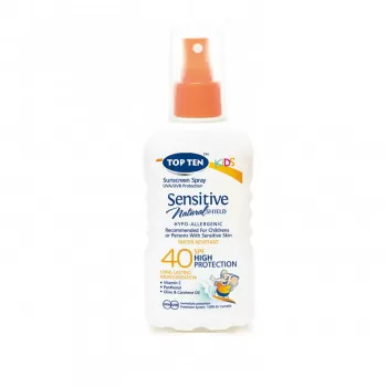 Top ten kids losion za sun. sprej SPF40 180ml 