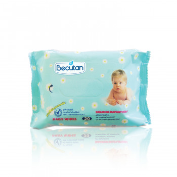 Becutan baby vlažne maramice 20 kom