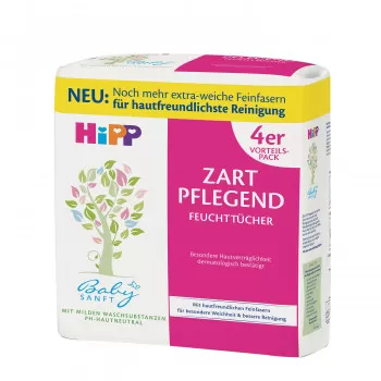 Hipp babysanft vlažne maramice 4x56kom 