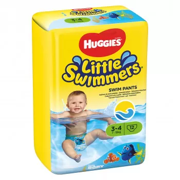Huggies pelene za kupanje 3-4, 7-15kg, 12 kom 