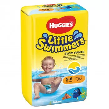 Huggies pelene za kupanje 5-6, 12-18kg, 11 kom 