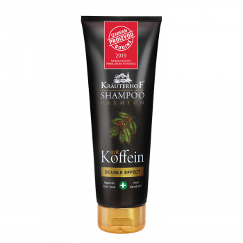 Krauterhof šampon kofein - double effect 250ml 