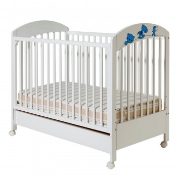 Bambino krevetac Maja,belo-plavi,sa fiokom
