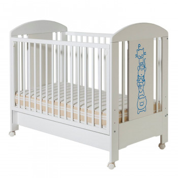 Bambino krevetac Lolek,belo-plavi,drugari,sa fio