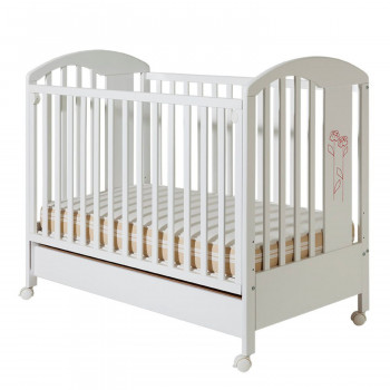 Bambino krevetac Lilly, belo-roze, sa fiokom