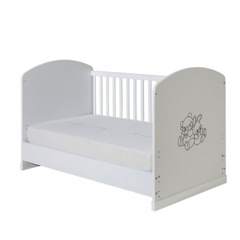 Bambino krevetac Maxi,beli, bez fioke,140x70