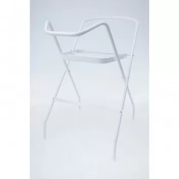 Tega metalni stalak za kadicu sa korpom 86cm,beli 