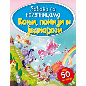 Vulkan Zabava sa nalepnicama - Konji, poniji i jed 