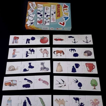 Pikom Didaktička igra ALFA 7-Siluete 6107 