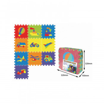 Podne puzzle vozila 10 pcs 