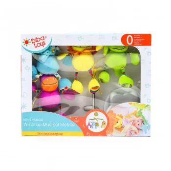 Biba Toys muzička vrteška drugari iz džungle - lux 