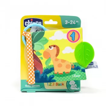 Chicco mekana knjiga 1-2-3 
