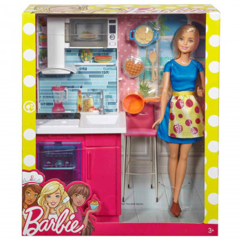 Barbie set sa nameštajem 