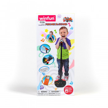 Win Fun igračka Mikrofon sa stalkom