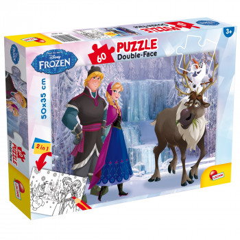 Lisciani Slagalica Frozen 2u1 složi i 60pcs 