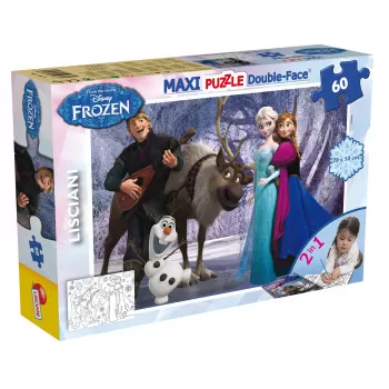 Lisciani Slagalica Maxi Frozen 2u1 složi i 60pcs 
