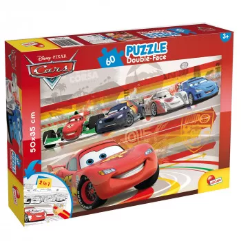 LiscianiCars 2u1 složi i oboji 60pcs 