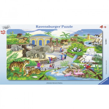 Ravensburger puzzle Poseta zoo vrtu 