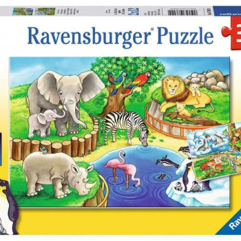 Ravensburger puzzle Zoo vrt 