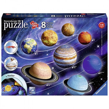 Ravensburger 3D puzzle (slagalice) - Solarni sitem 