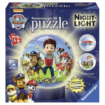 Ravensburger 3D puzzle - Paw patrol nocana lampa 
