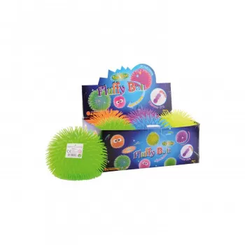 Lopta cupava Fluffy ball 23cm 6ASS display 6pcs 