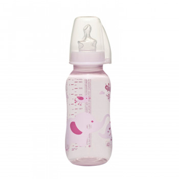 NIP pp flašica Trendy Girl 250ml sil.cucla 0-6m 