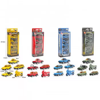 Qunsheng Toys, igračka auto set 5 komada 