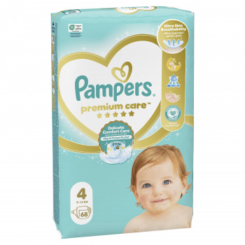 Pampers pelene premium JP 4 maxi 9-14kg 68kom 