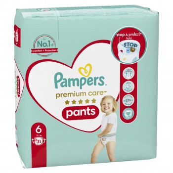 Pampers pants premium VP 6 extra large 15+kg 31kom 