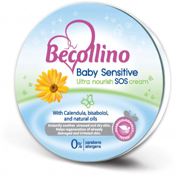 Becollino baby sos hranljiva krema 150ml