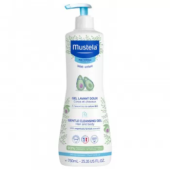 Mustela blagi gel za kupanje 750ml 