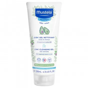 Musltela 2u1 šampon za pranje kose i tela 200ml 