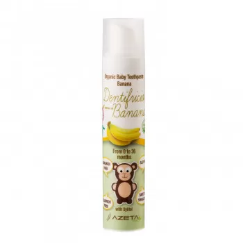 Azeta Bio organska pasta za zube banana 0-36M 50ml