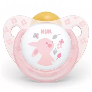 Nuk laža kaučuk roza vel1 