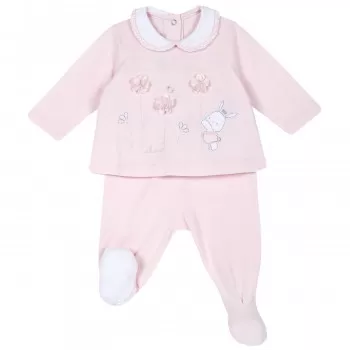 Chicco komplet 2/1 (majica dr,  pant),devojčice 