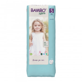 Bambo pelene Nature 5 junior 12-18kg 44kom 